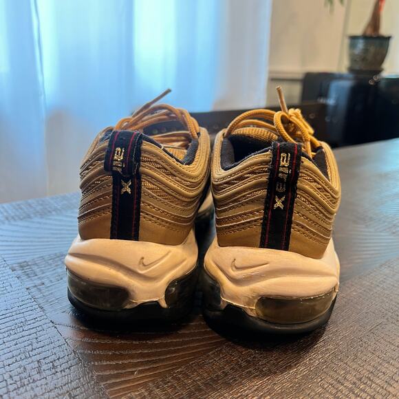 Nike air max 97 metallic gold women’s 7 - Picture 10 of 12
